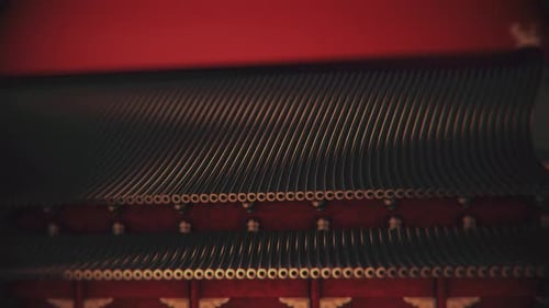 Vintage Cinematic Happy Chinese New Year Background Seamless Loop