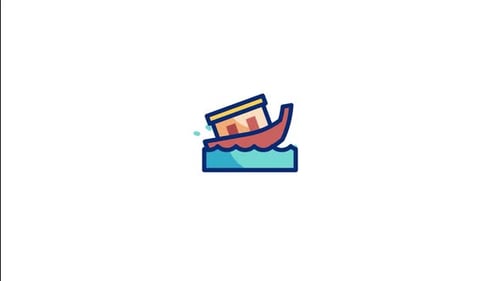 Boat Animated Icon