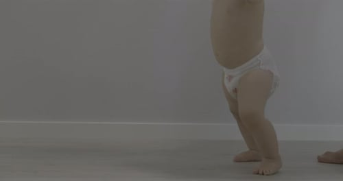 baby first steps, flat profile static