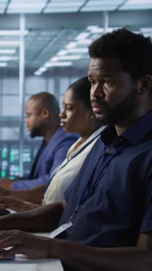 Vertical Video Admin in Server Hub Office Using Artificial Intelligence Machine Learning Tech