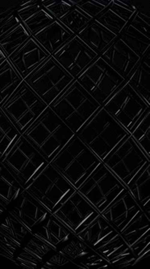 Elite Vertical Background with Black Elements, Reflection, Unique Design, Exclusive, 3D Render
