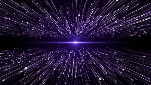 Neon-Glitzer in Zeitlupe 3D