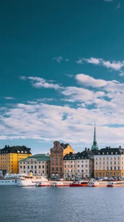 Stockholm Sweden Scenic Famous View