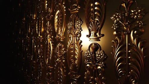 Luxury Decorative Floral Frame Ornamental 03 HD