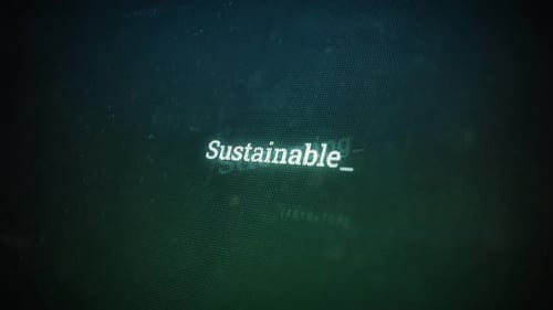 Message durable sur écran numérique sur les écrans d'ordinateur V03