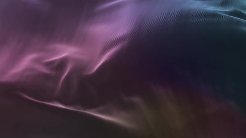 Abstract Fluid Wave Particle Field Background Animation