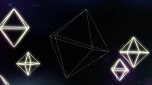 Abstrakter polygonaler digitaler geometrischer Plexus