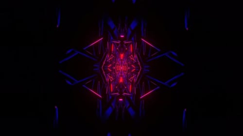 Vibrant Swirling Kaleidoscopic VJ Loop with Futuristic Vibe