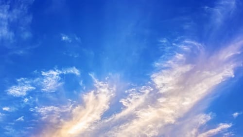 Wolken im Zeitraffer