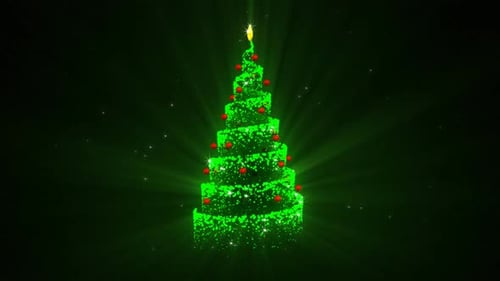 Christmas Tree Background Loopable