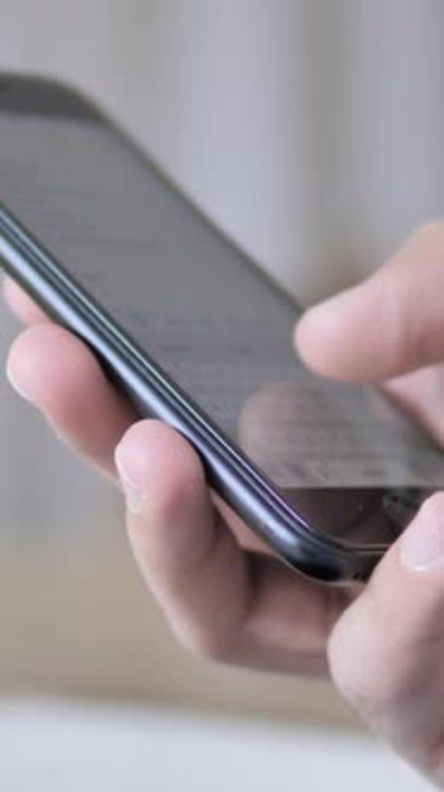Messagerie texte sur téléphone, Vidéo verticale