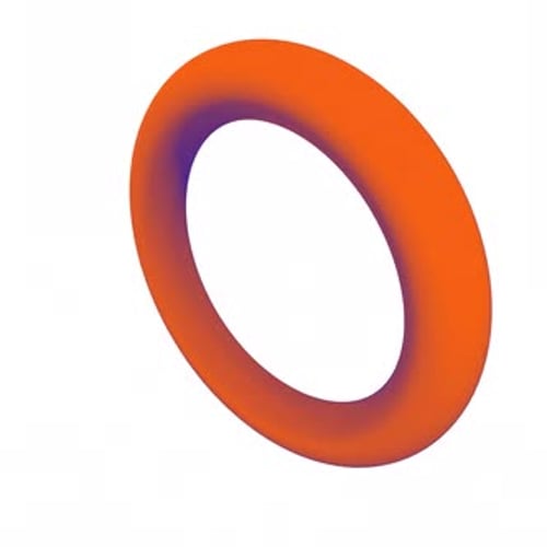 Abstract Morphing 3D Ring Shape Animation