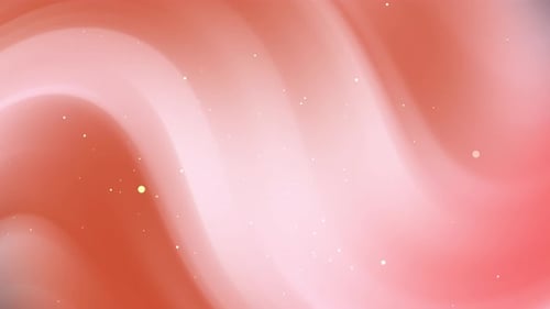 Blurry Red And White Curved Gradient Forms