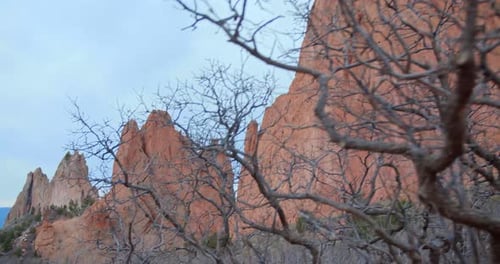 Tourists at Authentic Native American Tipi, Manitou Cliffs, Colorado