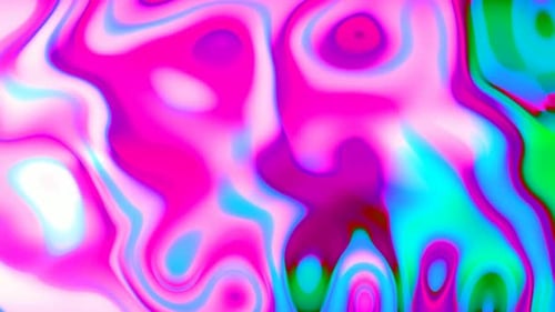 cyan pink and white color abstract shiny liquid with smoke flowing motion background.318