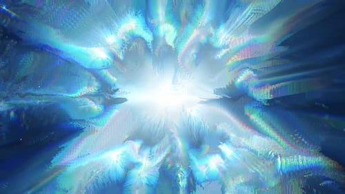 Laser Shine Glitch Loop