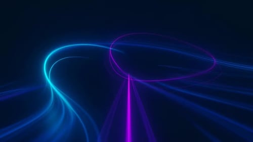Minimal Futuristic Lines Background