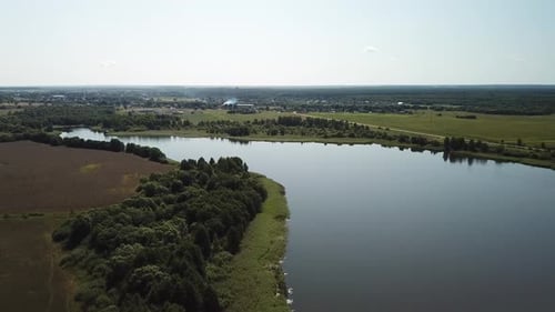 Lake Buevskoe. Lioznensky District. Vitebsk Region