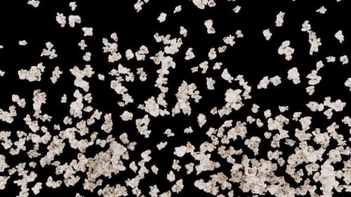 Popcorn Burst on Alpha Channel