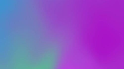 Gradient de couleurs allant du bleu-vert aux teintes violet-rose