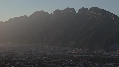 Atardecer en Monterrey, Nuevo León