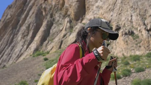 Trekking on Mountain Travel