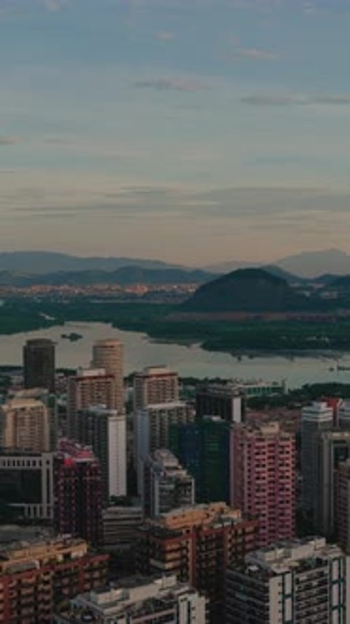 Rio de Janeiro calm at Rio de Janeiro in Rio de Janeiro Brazil with peaceful ocean and city views