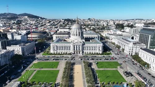 City Hall Building at San Francisco in California United States.