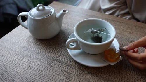Tea Service with Marmalade Candy