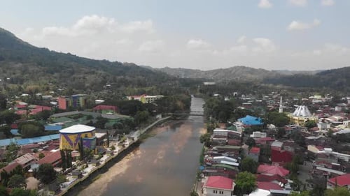 Enrekang in South Sulawesi, Indonesia