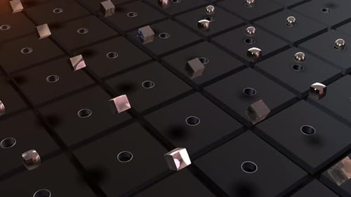 Synchronisierte variable Objekte aus Metall