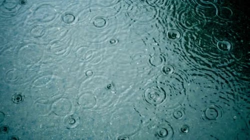 Water Drop Falling