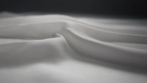 Close Up Of Soft Cotton Fabric