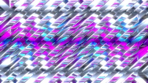 Glass Optical Wave Animation 02. 4 K