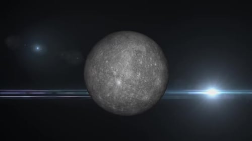 Mercury Planet, Vídeo de animación del planeta Mercurio