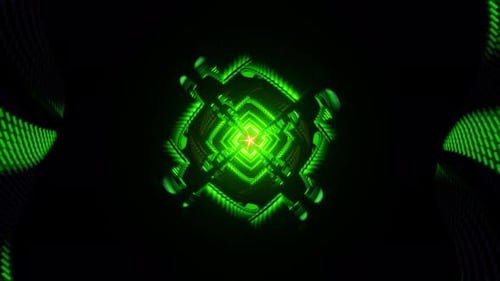 Vibrant and Trippy Patterns Dance with Sacred Geometry