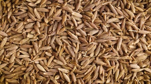 Dried Cumin Seeds Background 2