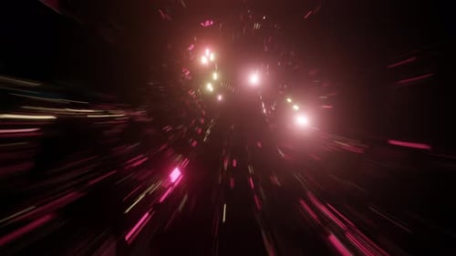 Flashing Lights Tunnel