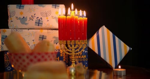 Decoração de Hanukkah