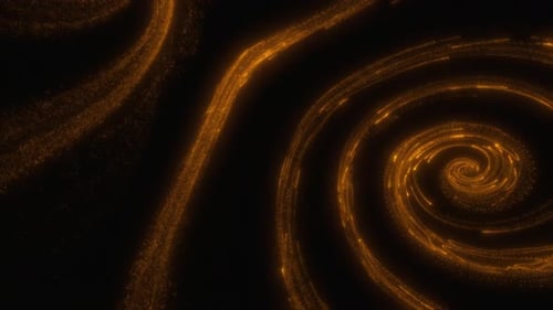 Spiral Light Glitter