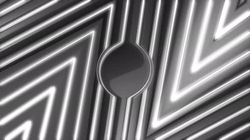 Abstract Shiny Geometric Lines Animated Background