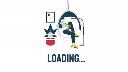 Cozy Lifestyle Loader Animation