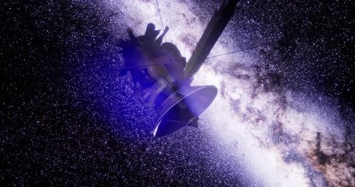 Cosmic Journey of a Satellite Through Galaxy