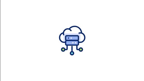 Dedicated Server Animated Icon
