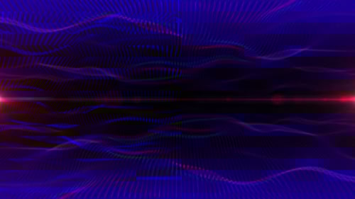 Animated Abstract Digital Wave Lines Background Loop