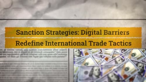 News Report Headline Highlight Reveal Animation