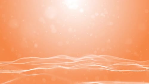 Particles Wave Flowing Background 01740