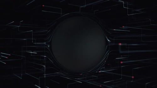 Data Stream Technology Background with Copy Space