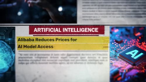 Alibaba Reduces Prices For Ai Model Access Newspaper Title