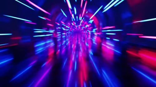 Neonlicht VJ Loop 4K